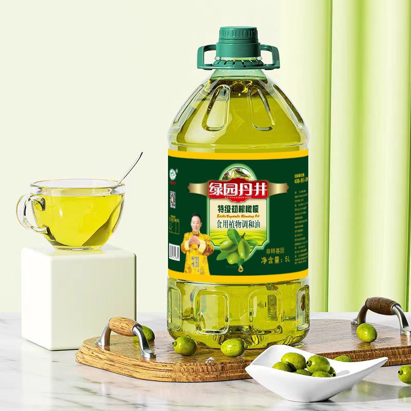 钱柜qg777 特级初榨橄榄食用协调油 5L