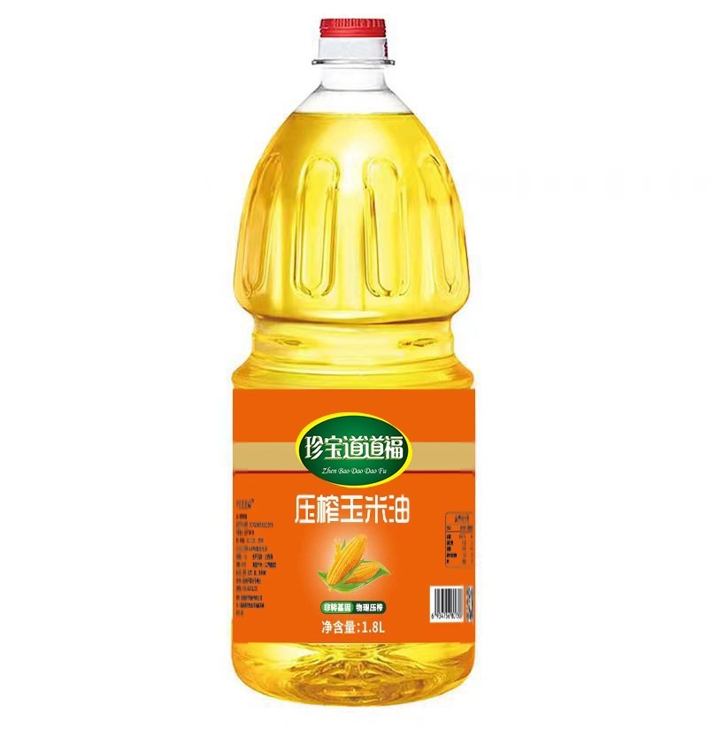 至宝道道福 压榨玉米油 1.8L